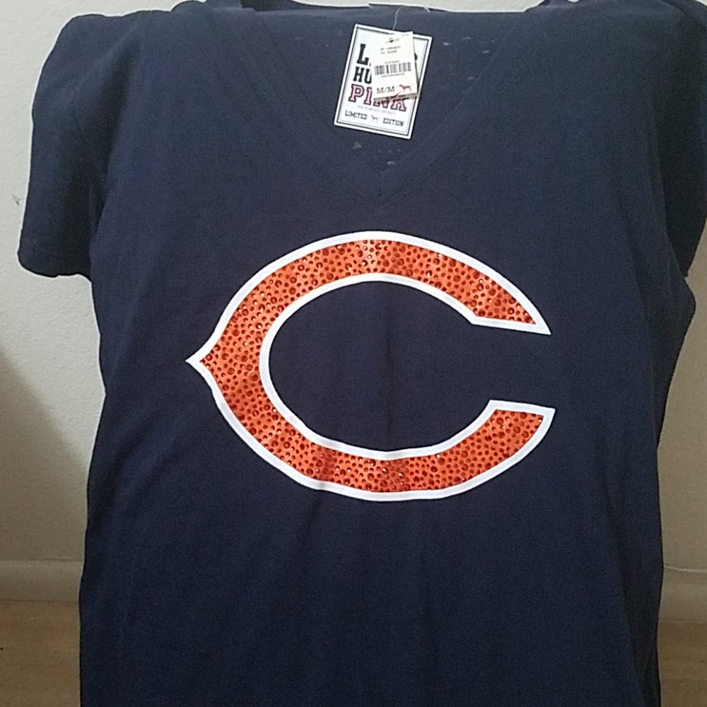 Victoria Secrets Pink Chicago Bear Shirt